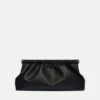 Nanushka The Bar Clutch - Alt-Nappa Clutch - Black -Nanushka Wear Shop THEBARCLUTCH BLACK VEGANNAPPA 1