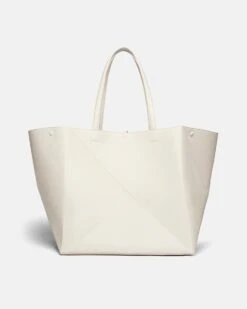 Nanushka The Origami Tote Large - Alt-Nappa Large Tote - Off - Off White