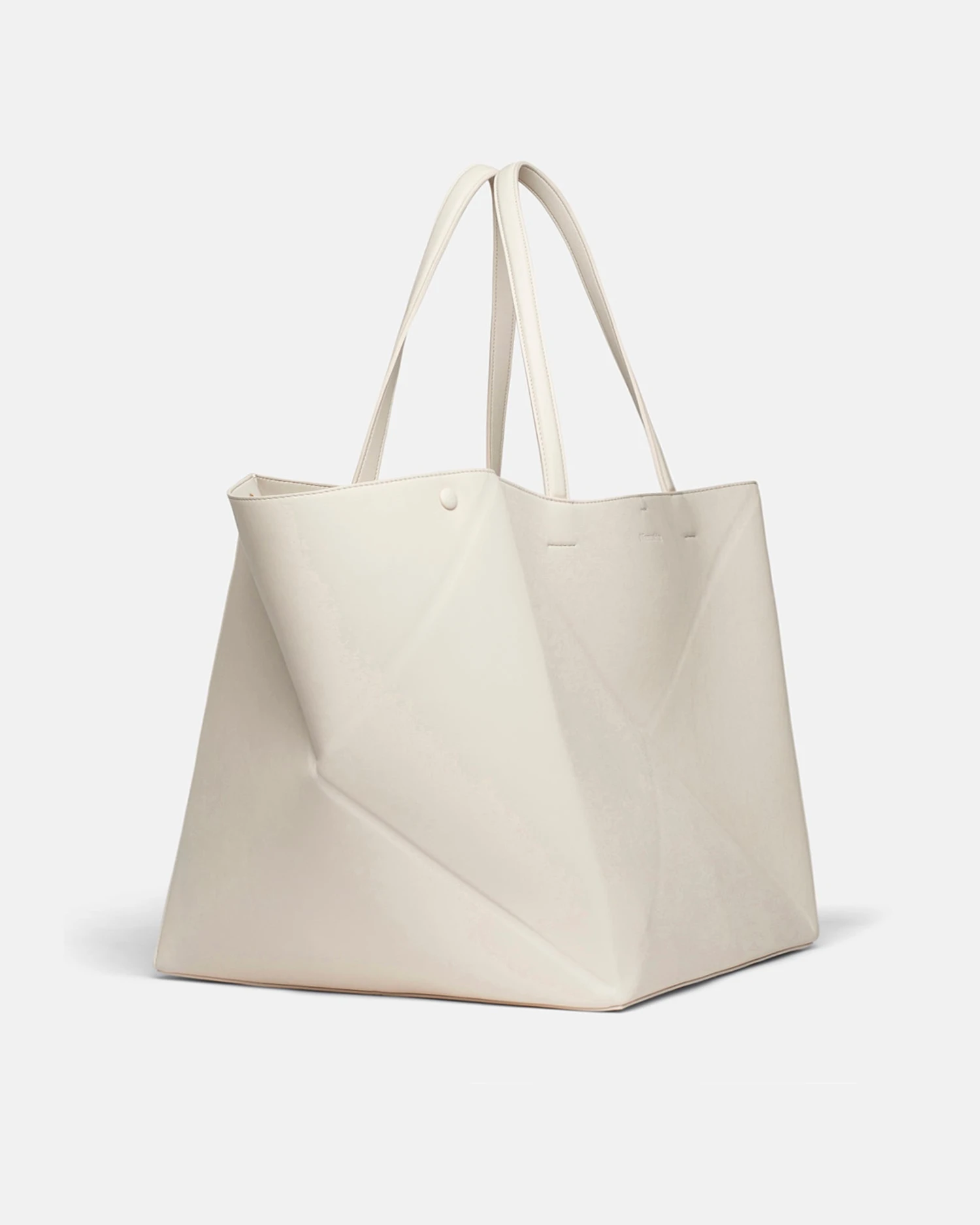Nanushka The Origami Tote Large - Alt-Nappa Large Tote - Off - Off White 4 Nanushka The Origami Tote Large - Alt-Nappa Large Tote - Off - Off White - Image 2