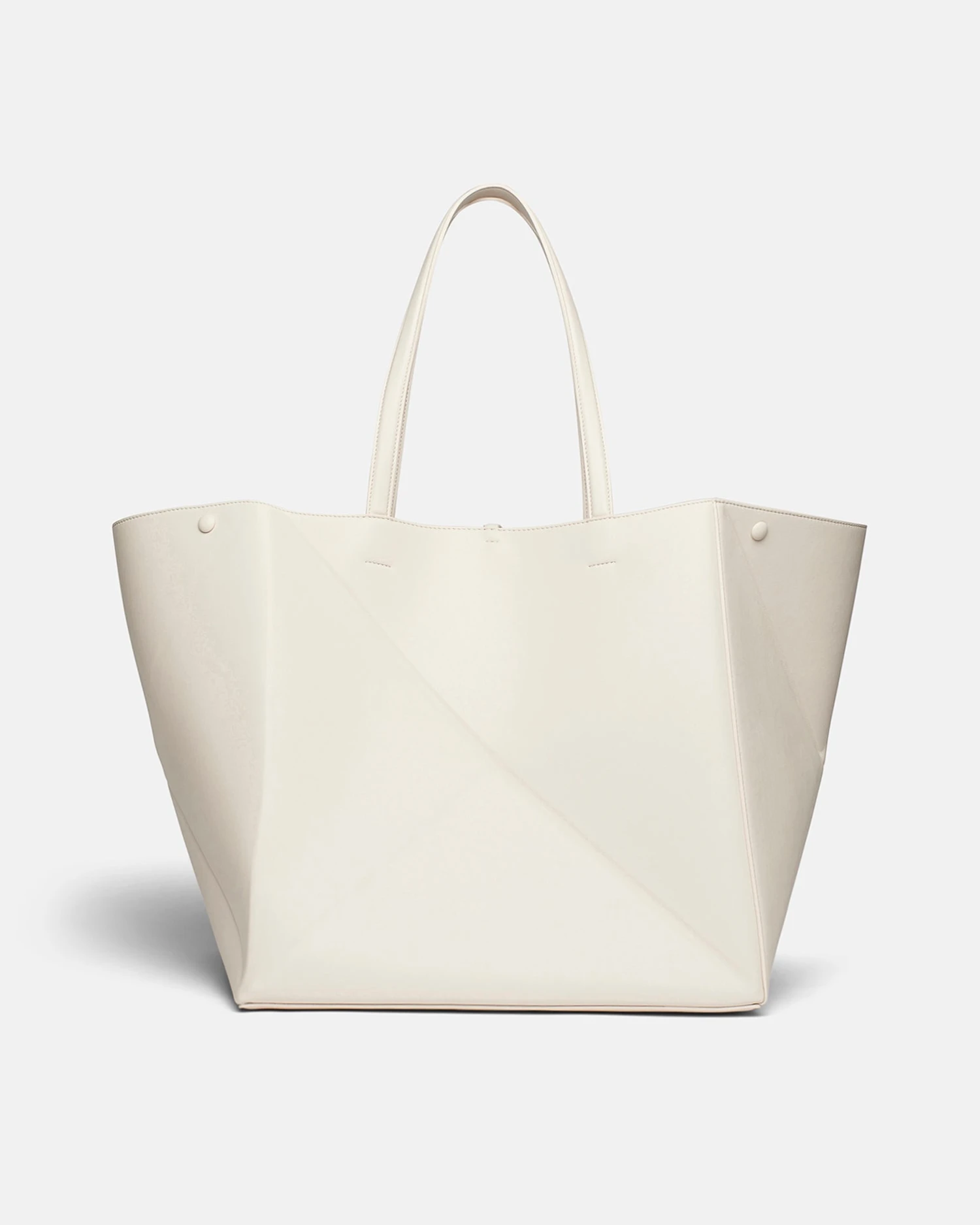 Nanushka The Origami Tote Large - Alt-Nappa Large Tote - Off - Off White 5 Nanushka The Origami Tote Large - Alt-Nappa Large Tote - Off - Off White - Image 3