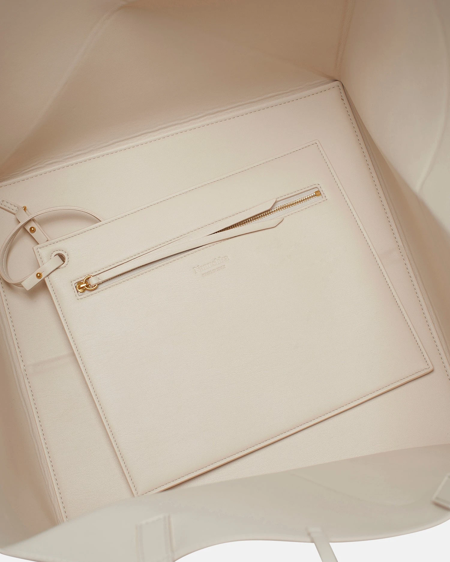 Nanushka The Origami Tote Large - Alt-Nappa Large Tote - Off - Off White 6 Nanushka The Origami Tote Large - Alt-Nappa Large Tote - Off - Off White - Image 4